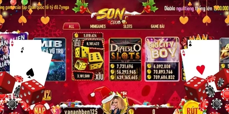 Đa dạng trò chơi hấp dẫn